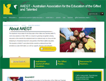 Tablet Screenshot of aaegt.net.au